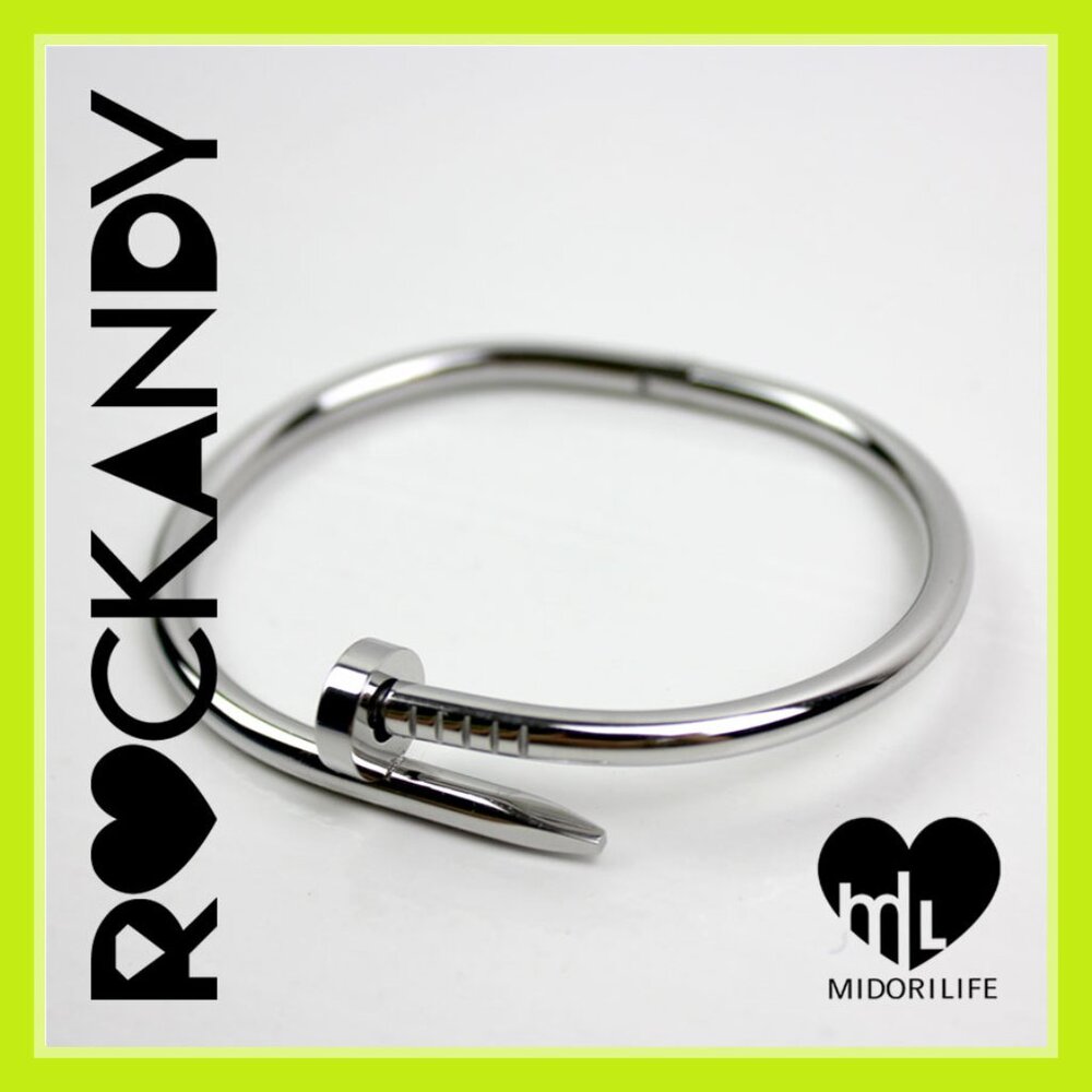 UNBRANDED Just A Nail Bracelet – Silver